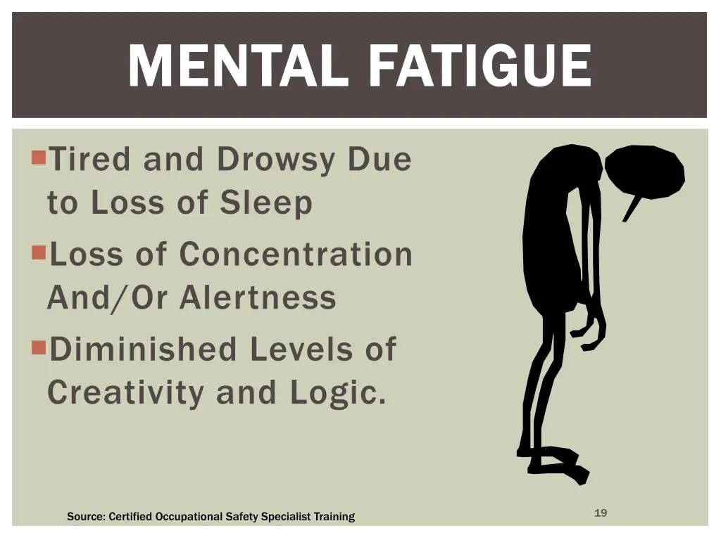 mental fatigue mental fatigue