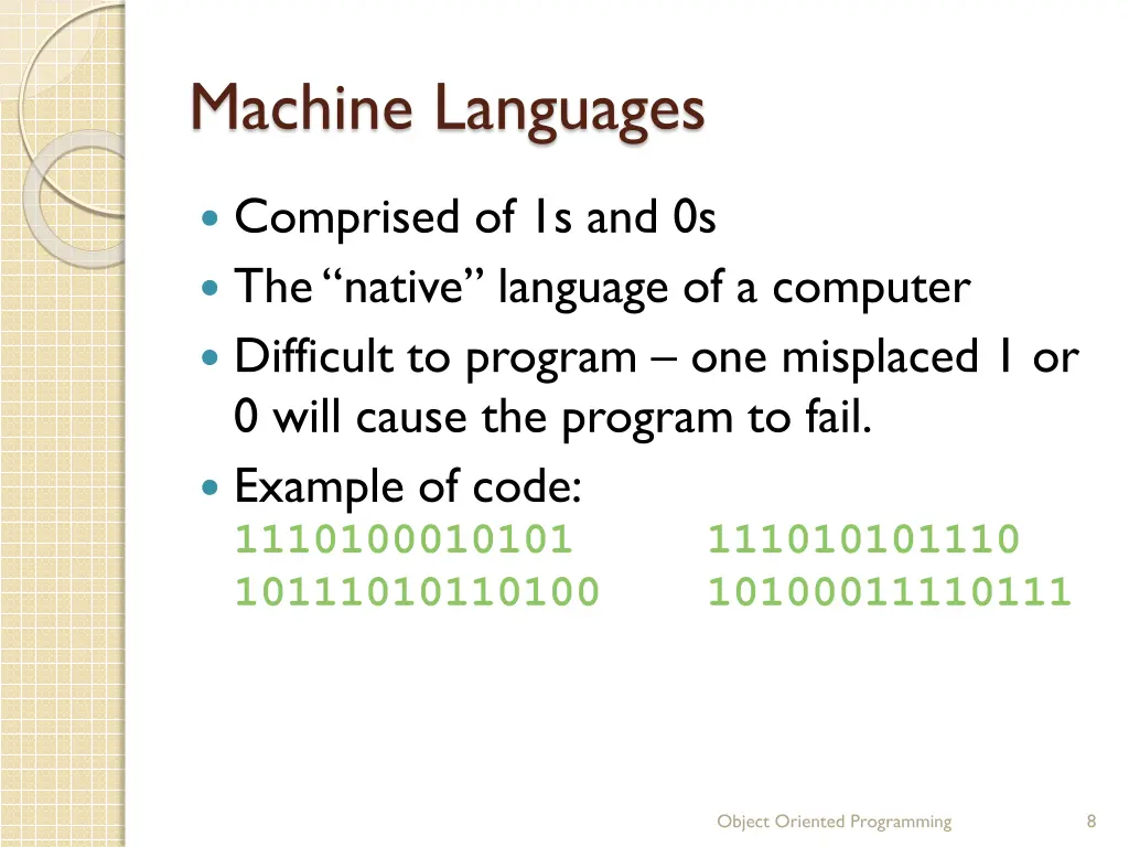 machine languages