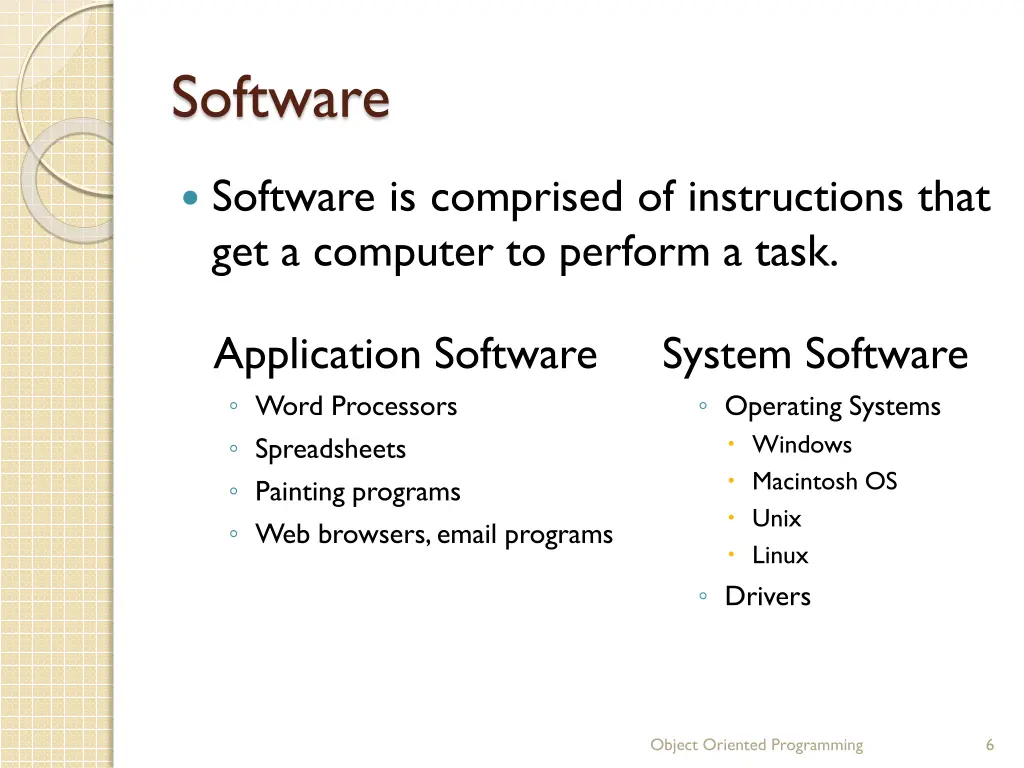 software