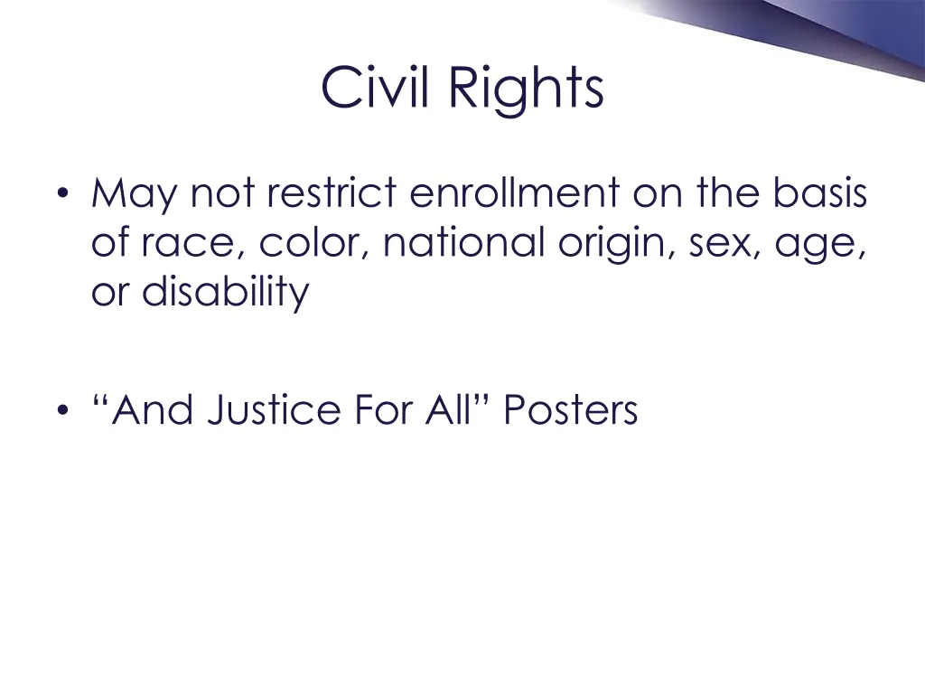 civil rights