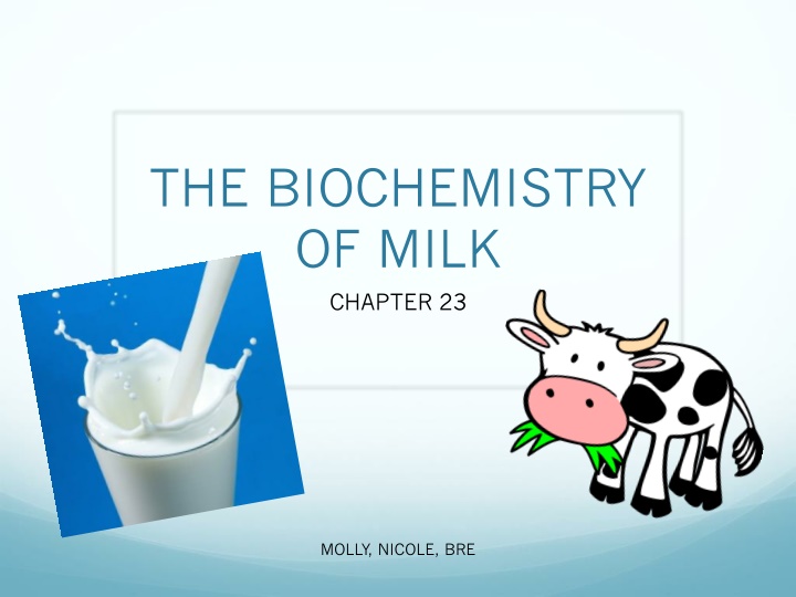 the biochemistry of milk chapter 23