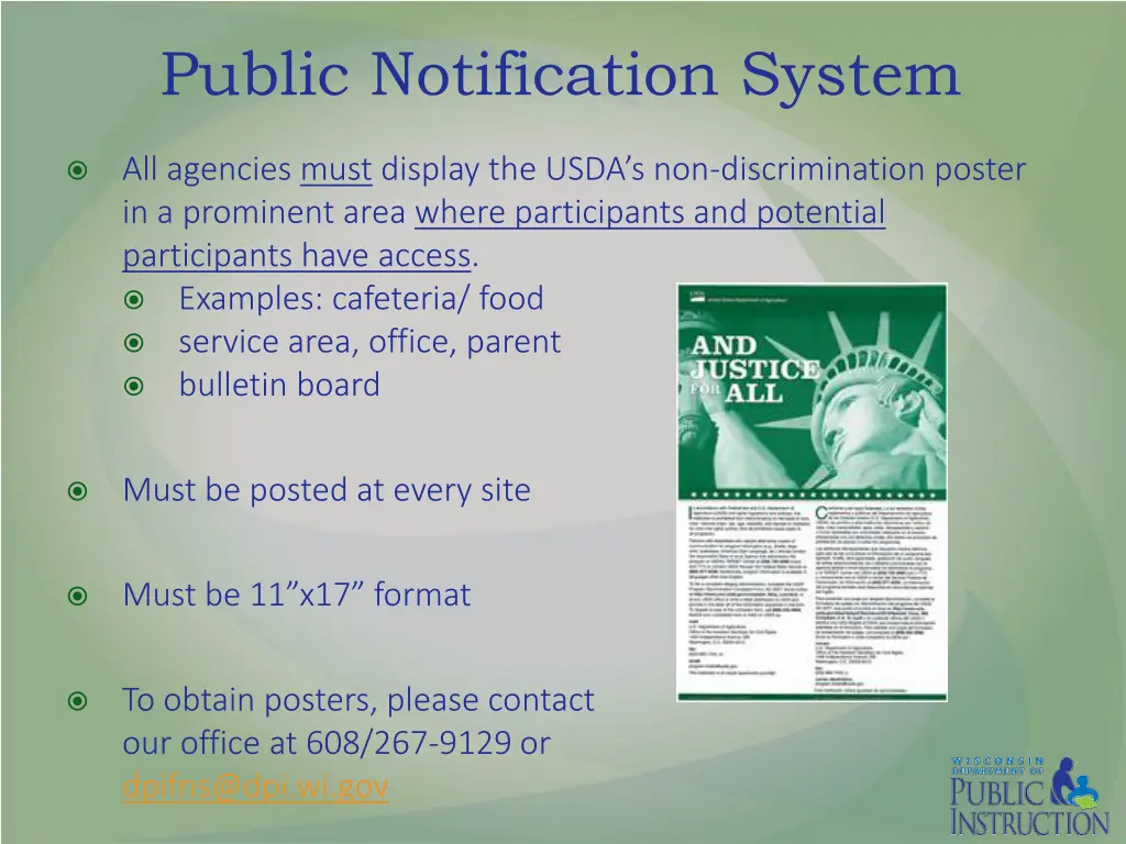 public notification system