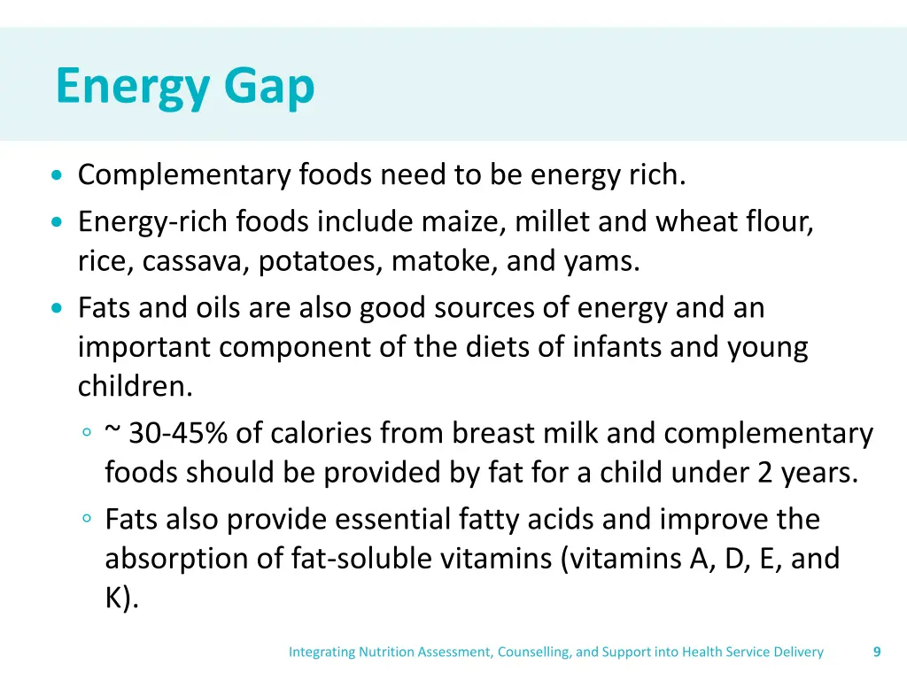 energy gap