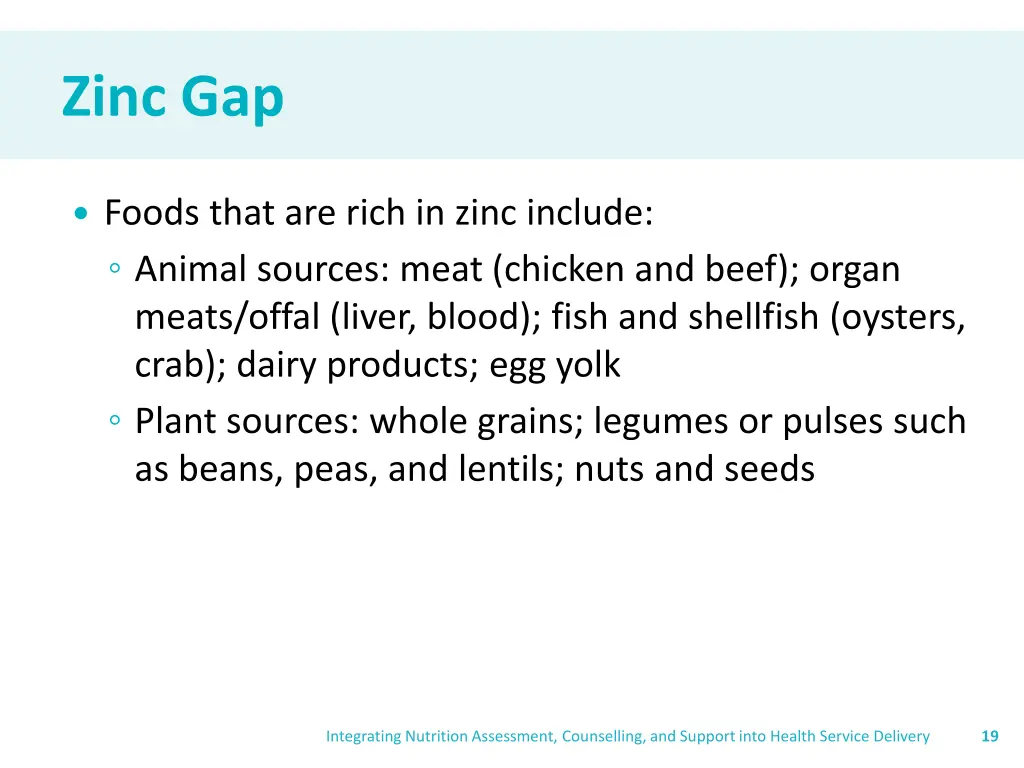 zinc gap 1