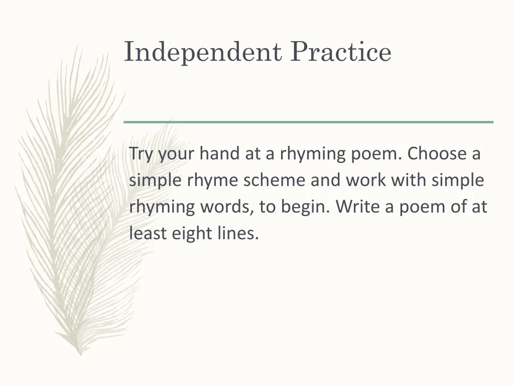 independent practice 1