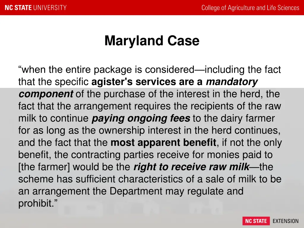 maryland case