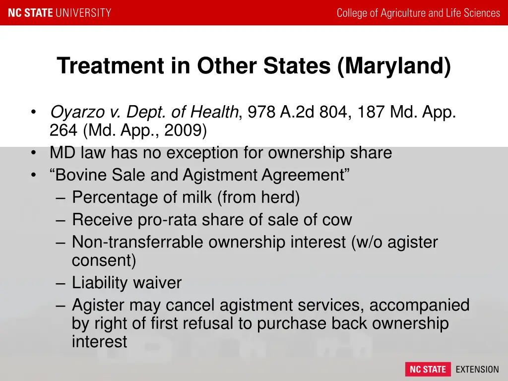 treatment in other states maryland