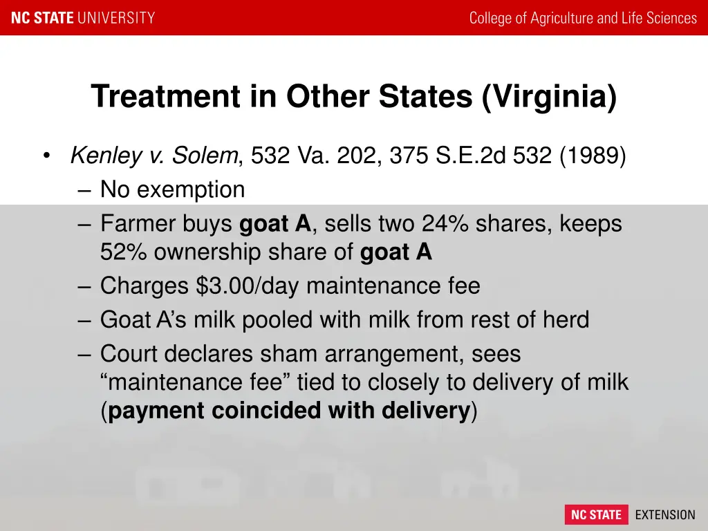 treatment in other states virginia