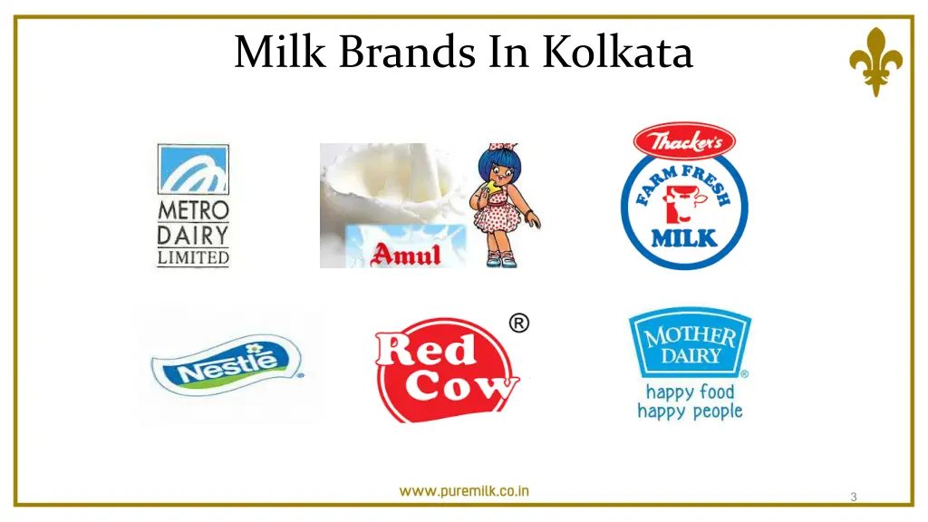 milk brands in kolkata