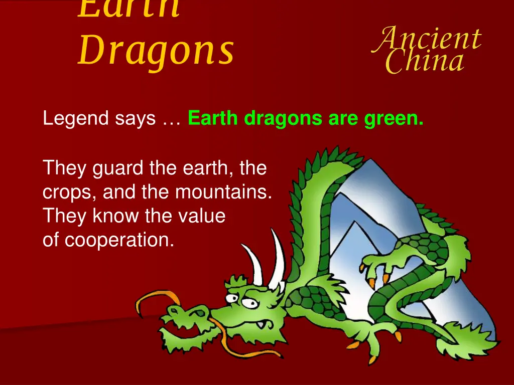 earth dragons