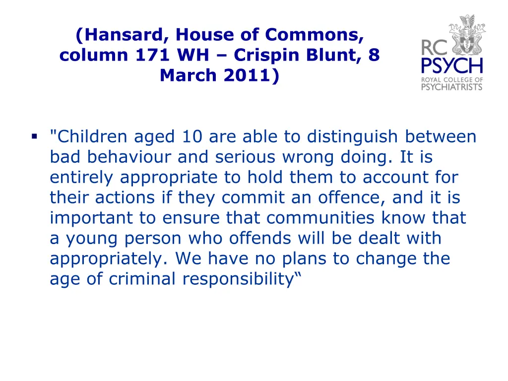 hansard house of commons column 171 wh crispin