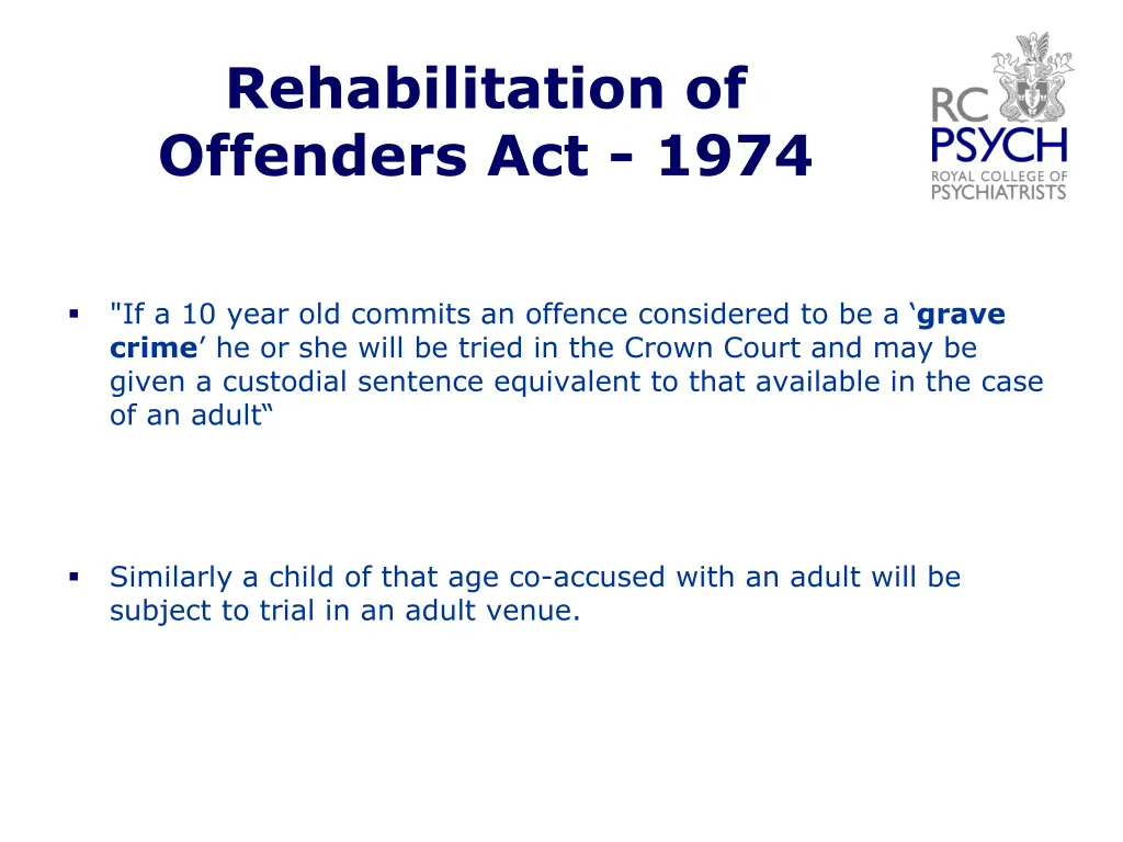 rehabilitation of offenders act 1974