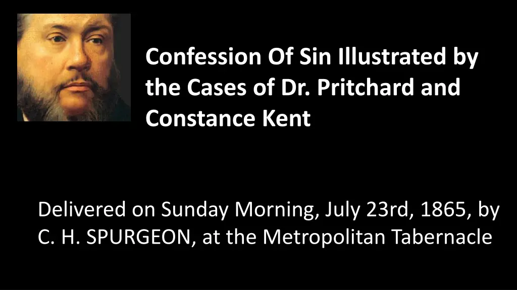 confession of sin illustrated by the cases