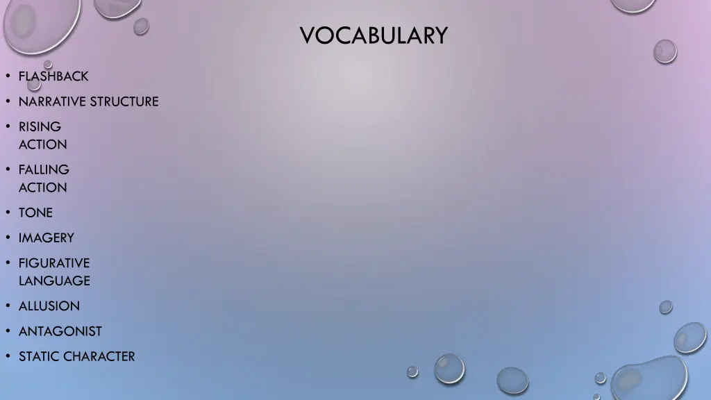 vocabulary