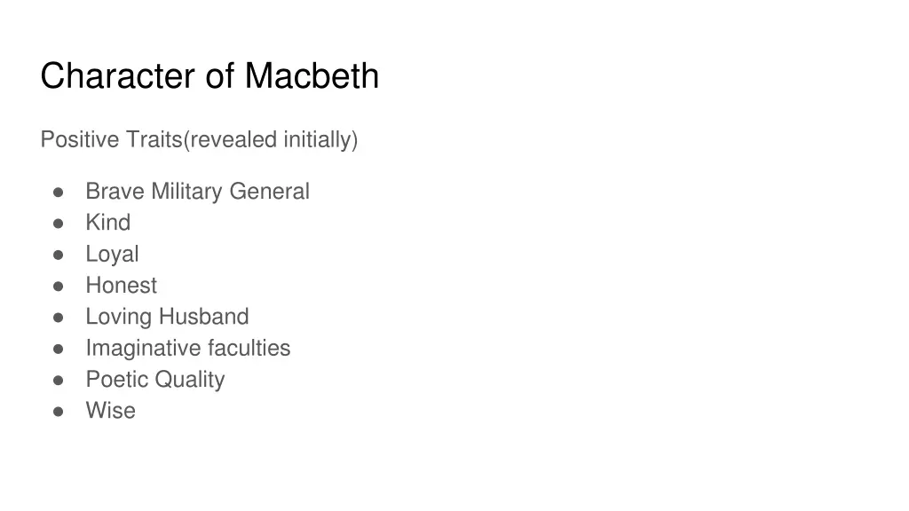 character of macbeth