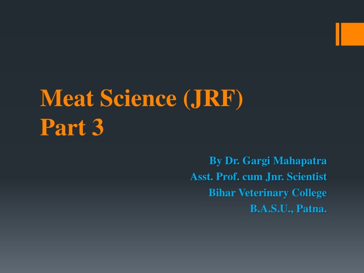 meat science jrf part 3