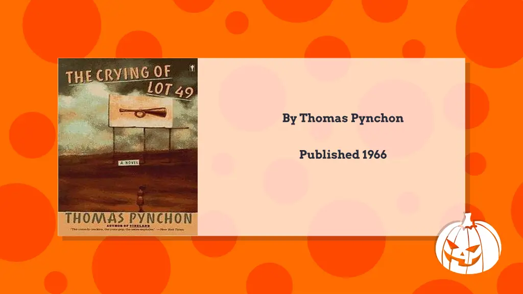 by thomas pynchon