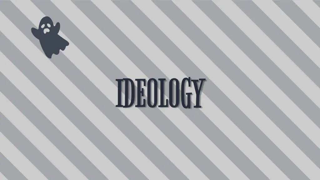 ideology ideology