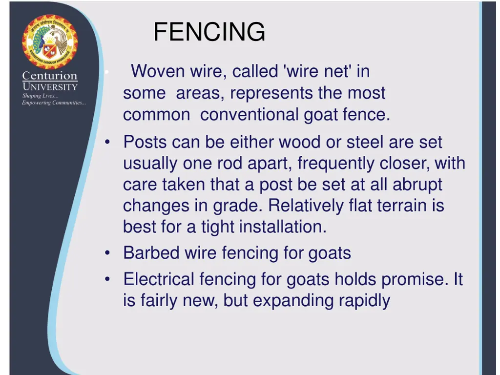 fencing