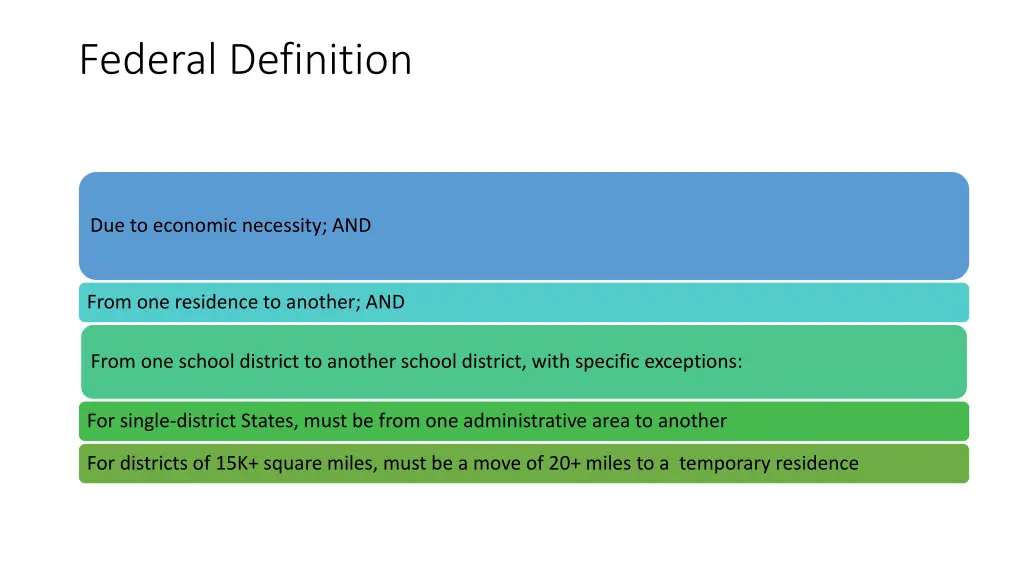 federal definition