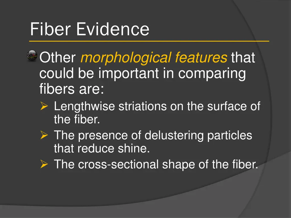 fiber evidence 2