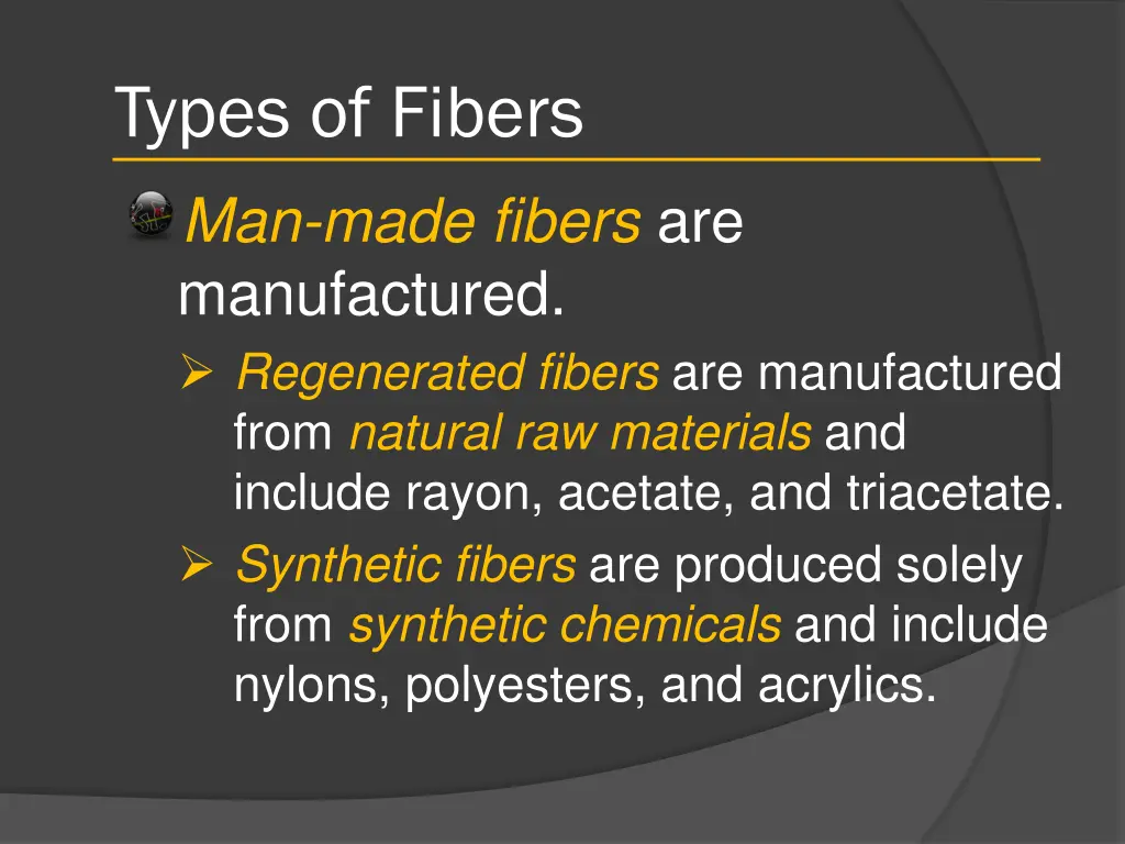 types of fibers 4