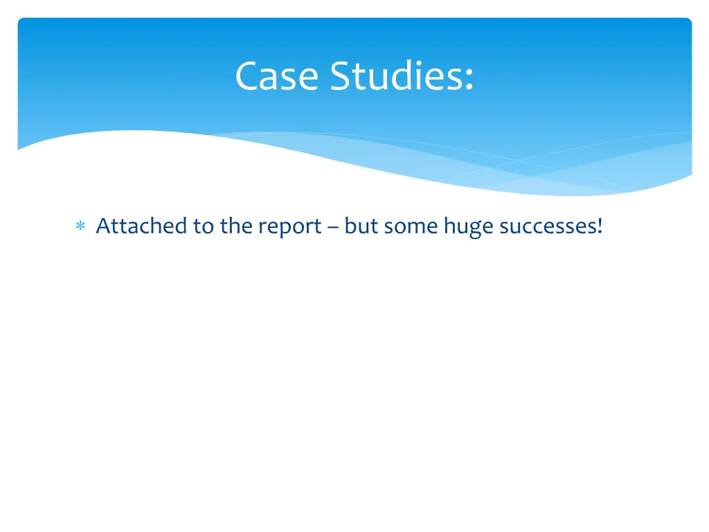 case studies