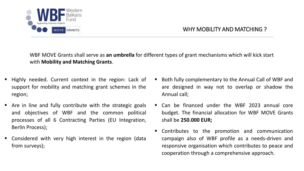 why mobility and matching why mobility