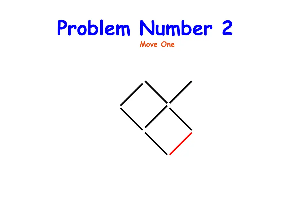 problem number 2 move one 1