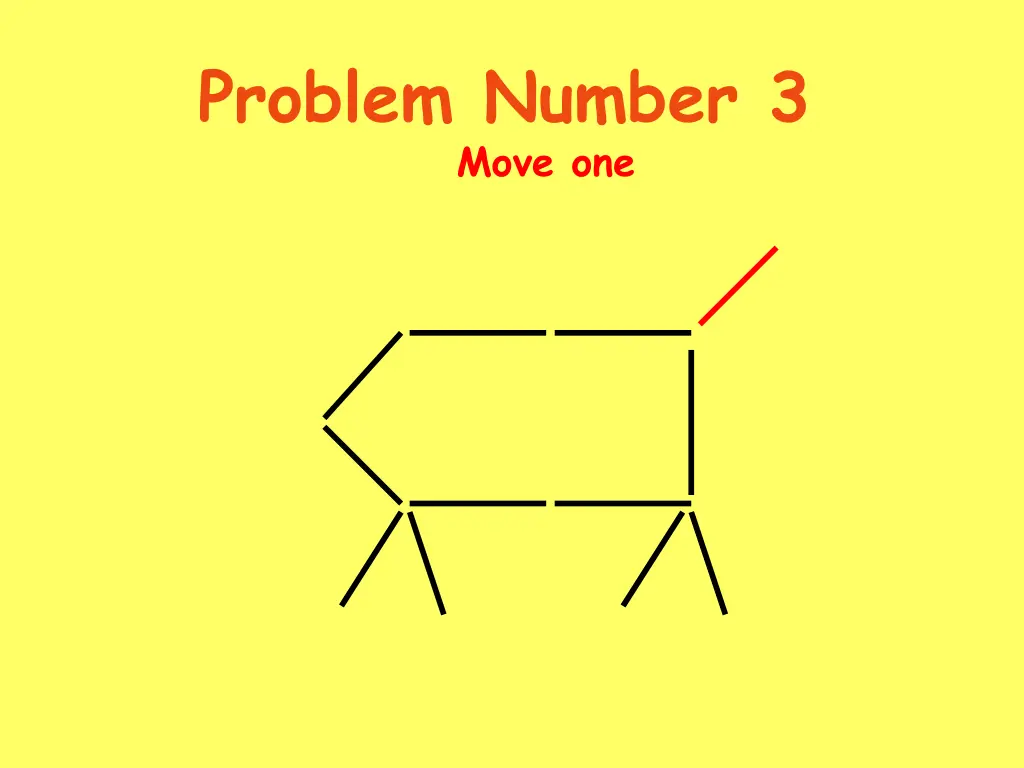 problem number 3 move one