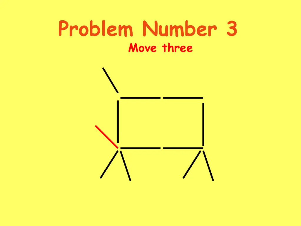 problem number 3 move three