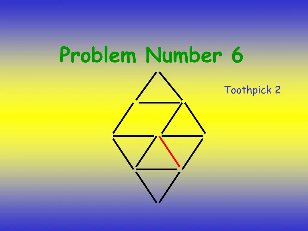 problem number 6 2