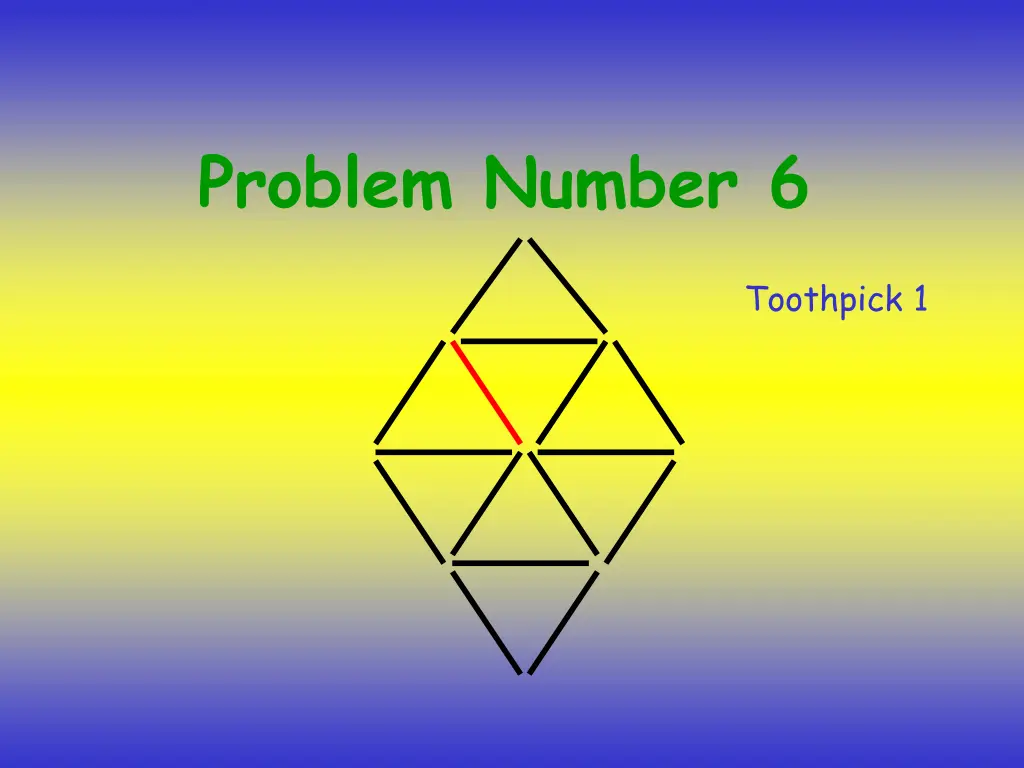 problem number 6