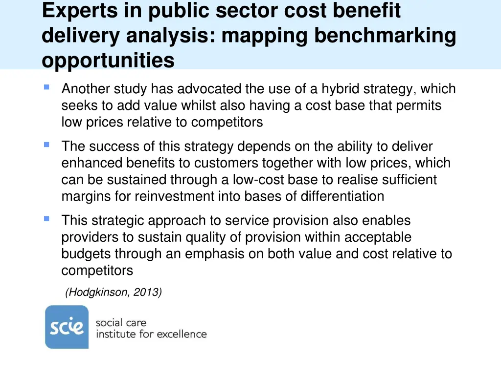 experts in public sector cost benefit delivery 1