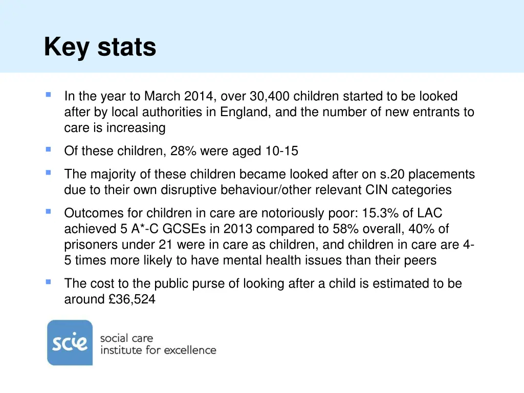 key stats