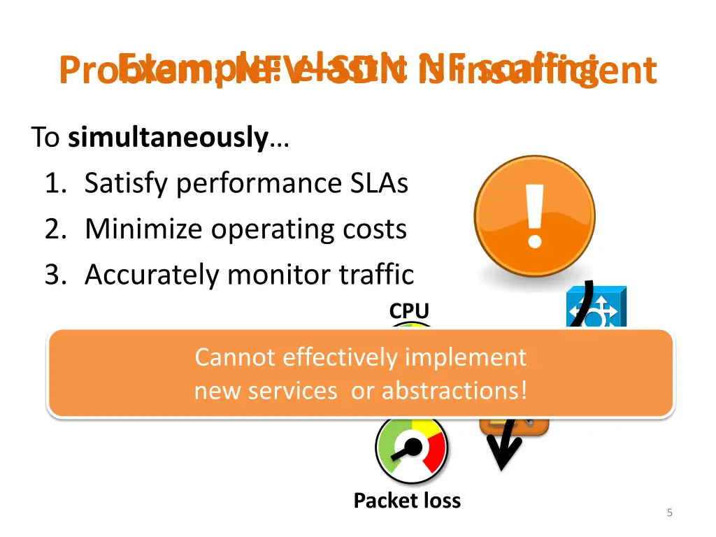 example elastic nf scaling problem