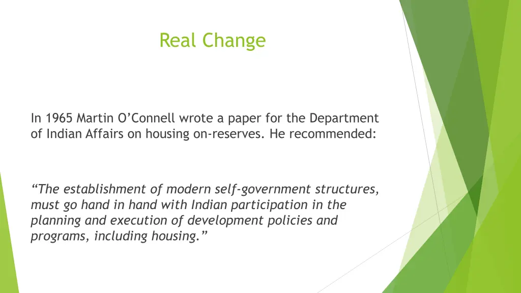 real change 2