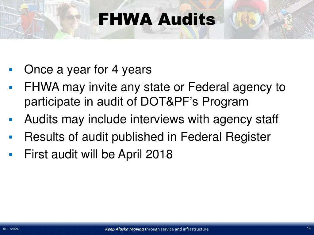 fhwa audits