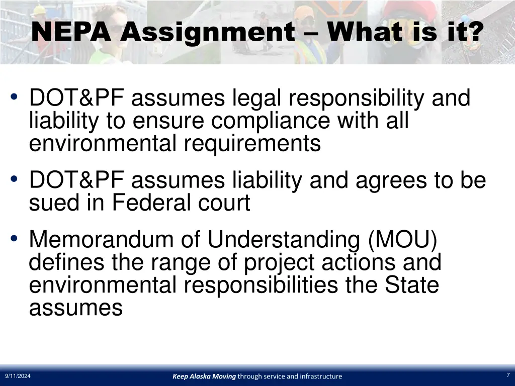 nepa assignment what is it 2