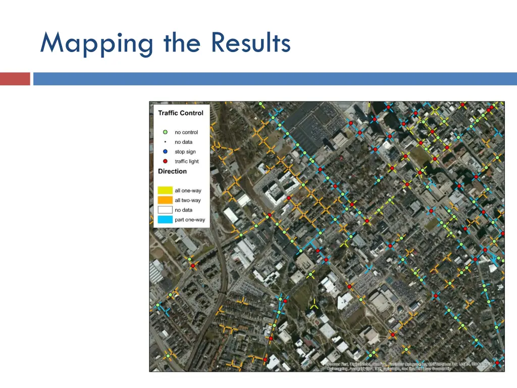 mapping the results