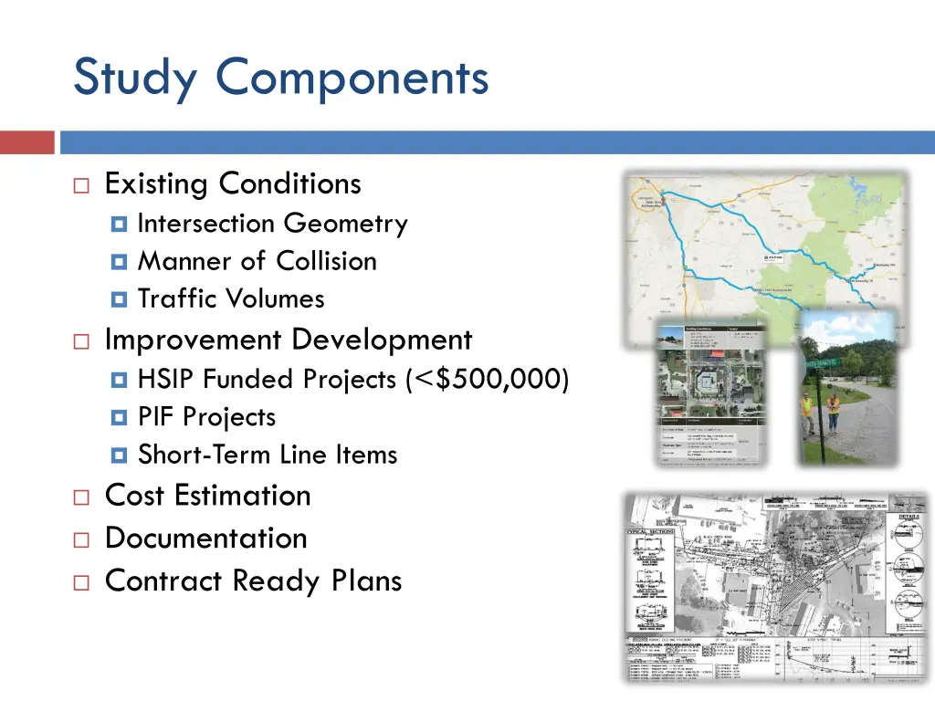 study components