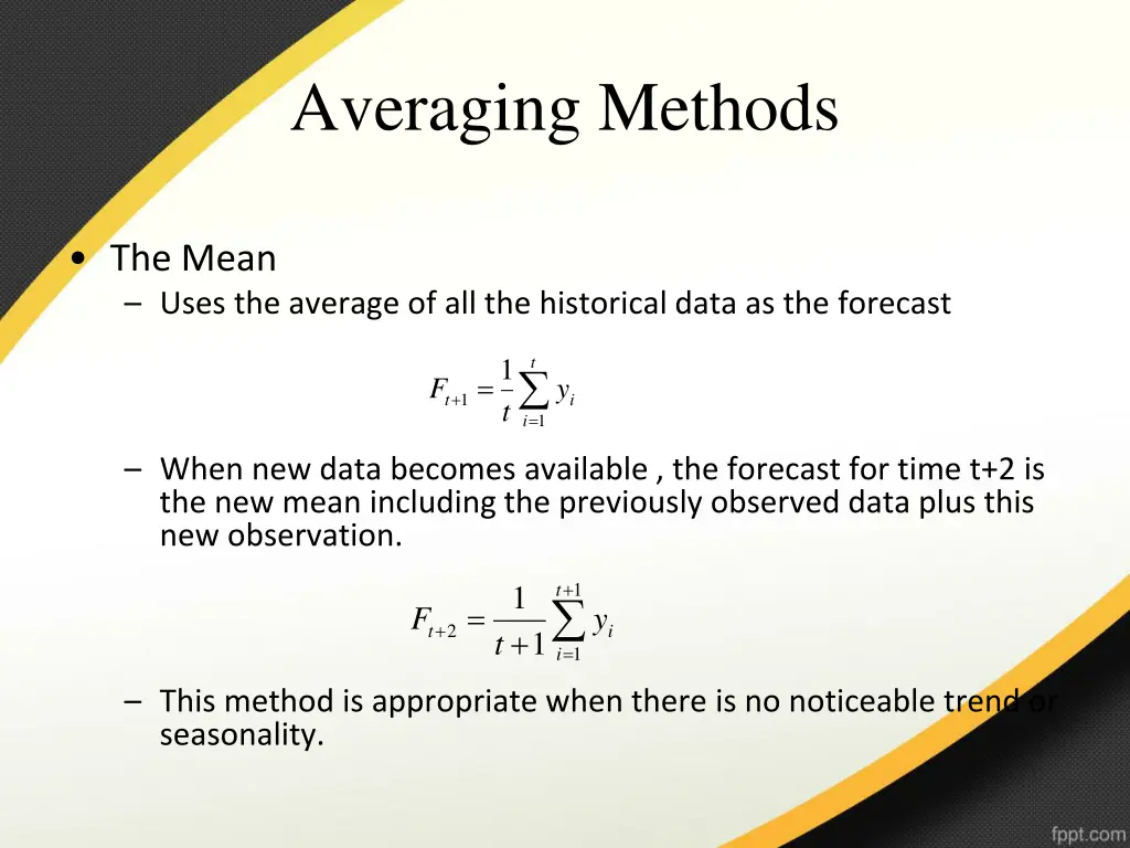 averaging methods