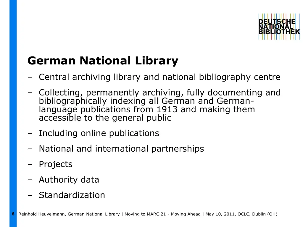 german national library