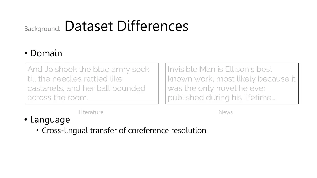 background dataset differences 4