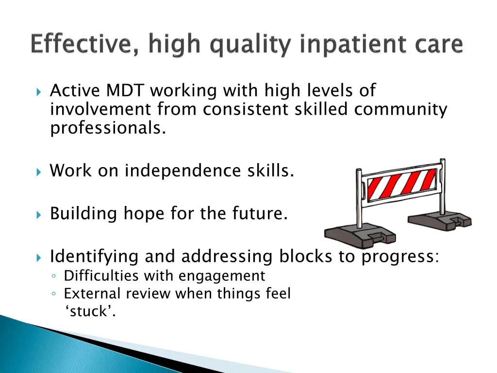 active mdt working with high levels