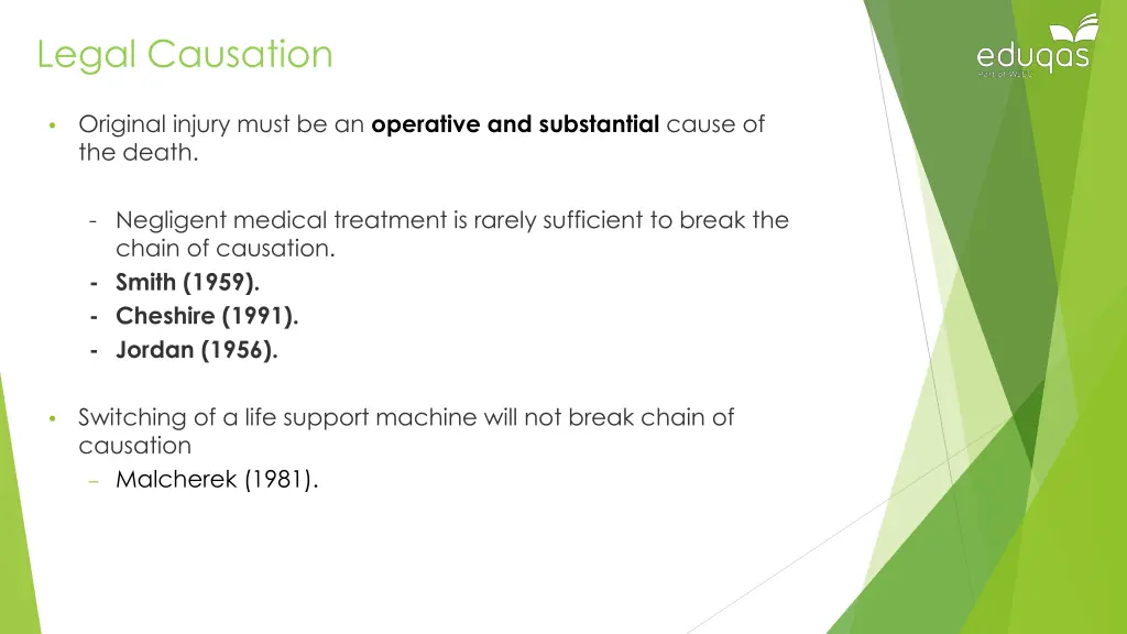 legal causation 1