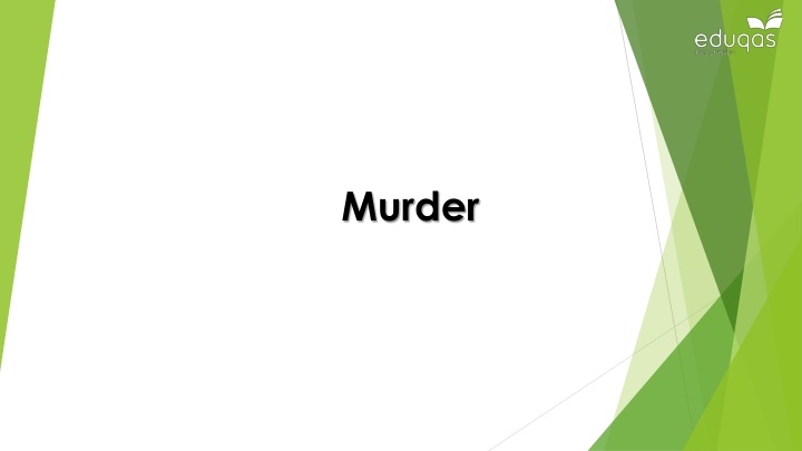 murder