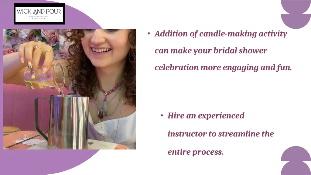 addition of candle making activity