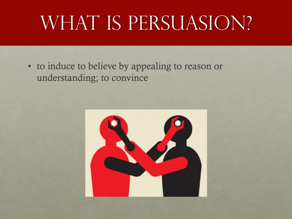 what is persuasion