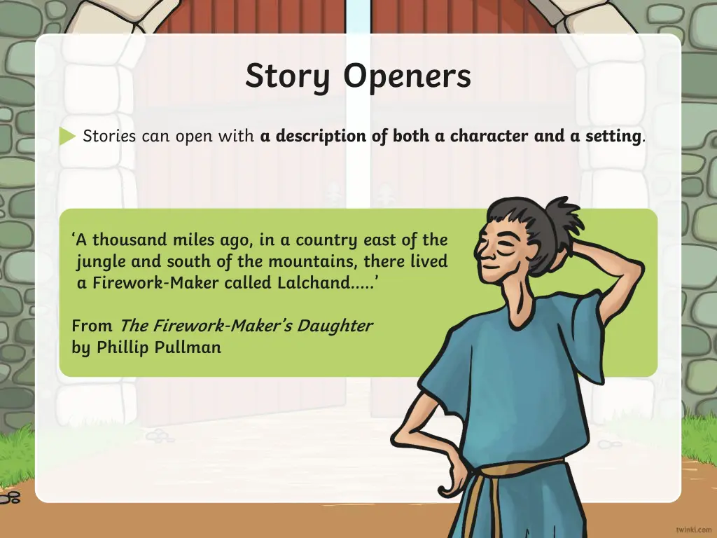 story openers 4